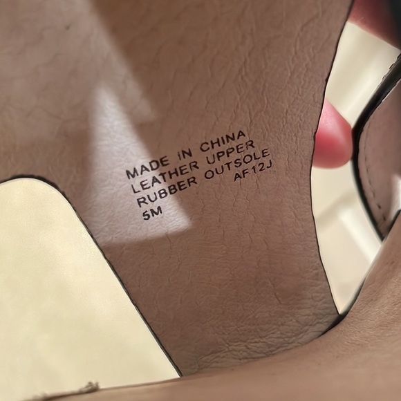 Michael Kors women’s size 5 black platform strappy heels - Picture 7 of 7